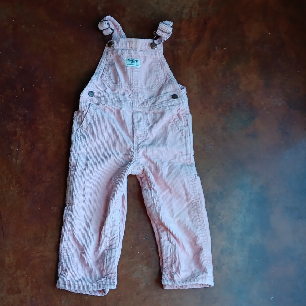 OshKosh Corduroy Overalls Lined 24 months